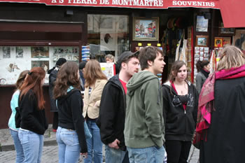 Kids at Montmartre